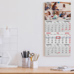 Trio kalender oma pildiga