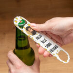 Oma teksti või pildiga pudeliavaja