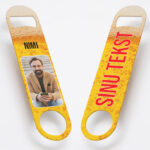 Oma teksti või pildiga pudeliavaja