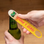 Oma teksti või pildiga pudeliavaja