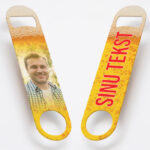 Oma teksti või pildiga pudeliavaja