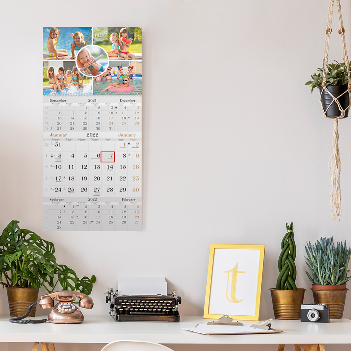 Trio LUX kalender oma pildiga