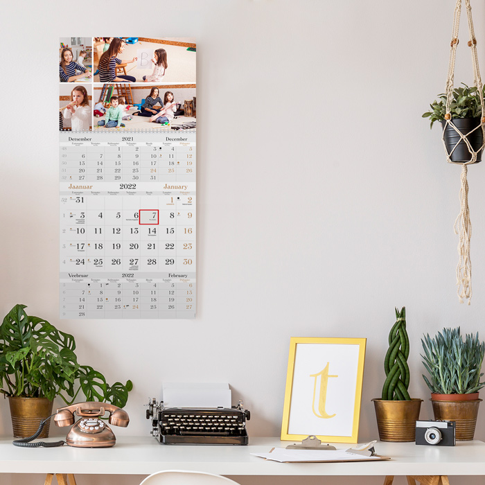 Trio LUX kalender oma pildiga