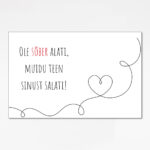 Oma pildiga termos sõbrapäevaks