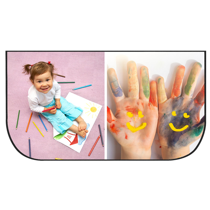 Oma pildi ja tekstiga pinal