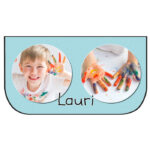 Oma pildi ja tekstiga pinal