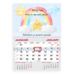 Monokalender oma pildiga