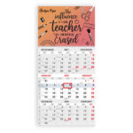 Trio kalender oma pildiga