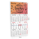 Trio kalender oma pildiga